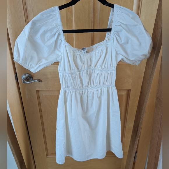 Princess Polly Ivory Gathered Dress - Picture 4 of 11